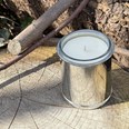 Plain Pewter Candle Votive