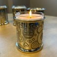 Retro Pewter Candle Votive