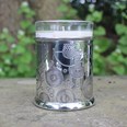 Retro Pewter Candle Votive