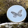Small Butterfly Pewter Trinket Box