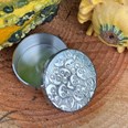 Small Love Skull Pewter Trinket Box