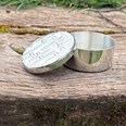 Small Metropolitan Pewter Trinket Box