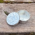 Small Metropolitan Pewter Trinket Box