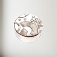 Small Retro Pewter Trinket Box