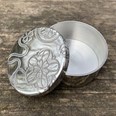 Yorkshire Rose Small Pewter Trinket Pill Box