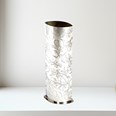 Medium Peacock Pewter Vase