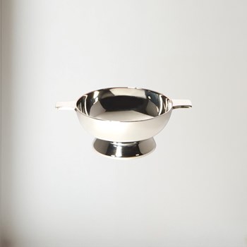 2" Plain Silver Plated Quaich