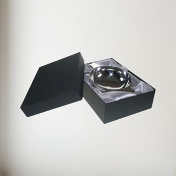 4" Plain Silver Plated Quaich