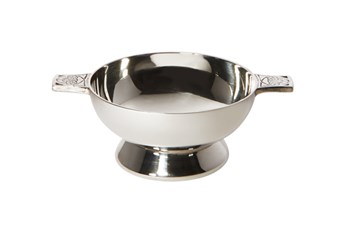 2" Celtic Silver Plated Quaich