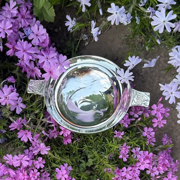 4" Celtic Silver Plated Quaich 4" Celtic Silver Plated Quaich