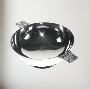 5" Celtic Silver Plated Quaich