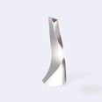 Medium Twist Pewter Vase By Catherine Tutt