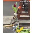 Medium Twist Pewter Vase By Catherine Tutt