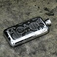 Small Retro Pewter Pocket Flask