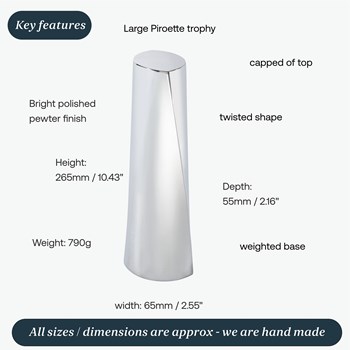 Large Pirouette Trophy