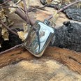 4oz Plain Pewter Pocket Flask
