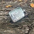 Knox 4oz Pewter Pocket Flask Knox 4oz Pewter Pocket Flask