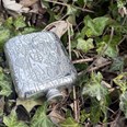 Leaf Pewter 4oz Pocket Flask Leaf Pewter 4oz Pocket Flask