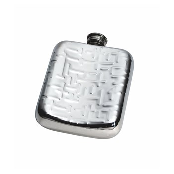 4oz Metropolitan Pewter Pocket Flask