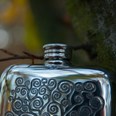4oz Tree Of Life Tree Pewter Pocket Flask