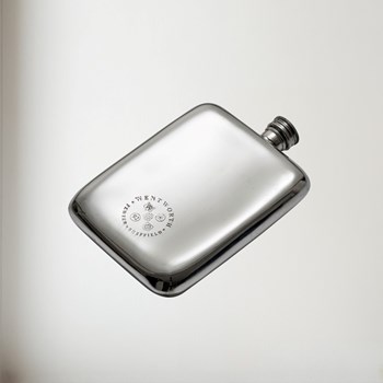 6oz Monarch of the Glen Pewter Pocket Flask 6oz Monarch of the Glen Pewter Pocket Flask
