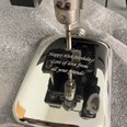 6oz Plain Pewter Pocket Flask