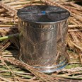 Celtic Cross Pewter Money Box