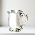 Classic Georgian One pint Pewter Tankard