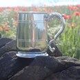 Standard Jacobean One Pint Pewter Tankard