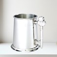 18 Key Handle One Pint Pewter Tankard