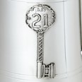 21 Key Badge One Pint Pewter Tankard