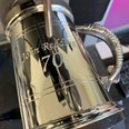 Fish Handle One Pint Pewter Tankard