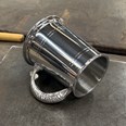 Fish Handle One Pint Pewter Tankard