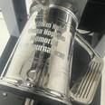 Golf Handle One Pint Pewter Tankard