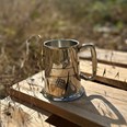 18 Key Stamp One Pint Pewter Tankard