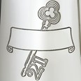 21 Key Stamp One Pint Pewter Tankard