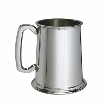 18 Key Stamp One Pint Pewter Tankard
