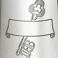 18 Key Stamp One Pint Pewter Tankard