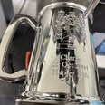 Welsh Dragon One Pint Pewter Tankard