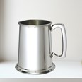 Plain Standard One Pint Pewter Tankard