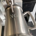 One Pint Antique Finish Pewter Tankard