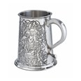 Love Skull One Pint Pewter Tankard