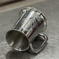 Peacock One Pint Pewter Tankard