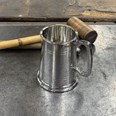 Double Lined One Pint Heavy Pewter Tankard