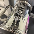 Plain One Pint Heavy Pewter Tankard