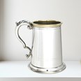 Celtic Gold One Pint Pewter And Brass Tankard