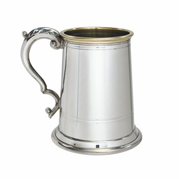 Celtic Gold Pewter And Brass Tankard Celtic Gold Pewter And Brass Tankard