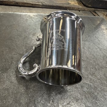 Lion Of Scotland One Pint Pewter Tankard Lion Of Scotland One Pint Pewter Tankard