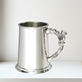 Thistle Handle One Pint Pewter Tankard Thistle Handle One Pint Pewter Tankard