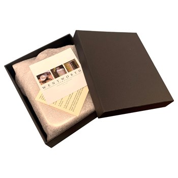 6oz Pewter Fish Kidney Hip Flask